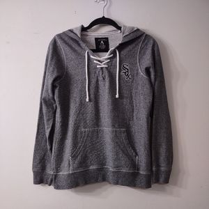 Antigua White Sox Hooded Sweatshirt, Size Medium